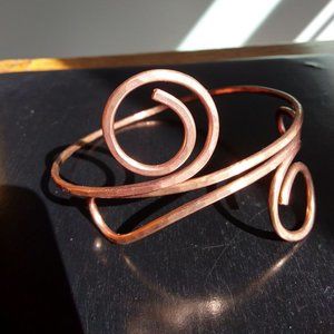 Copper Upper Arm Cuff